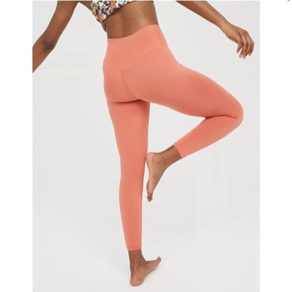 Aerie Coral Leggings - Picture 3 of 7